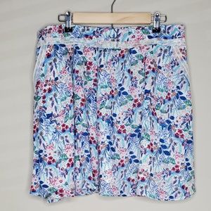 LC Lauren Conrad Floral Skirt W/ Pockets 2/$40.